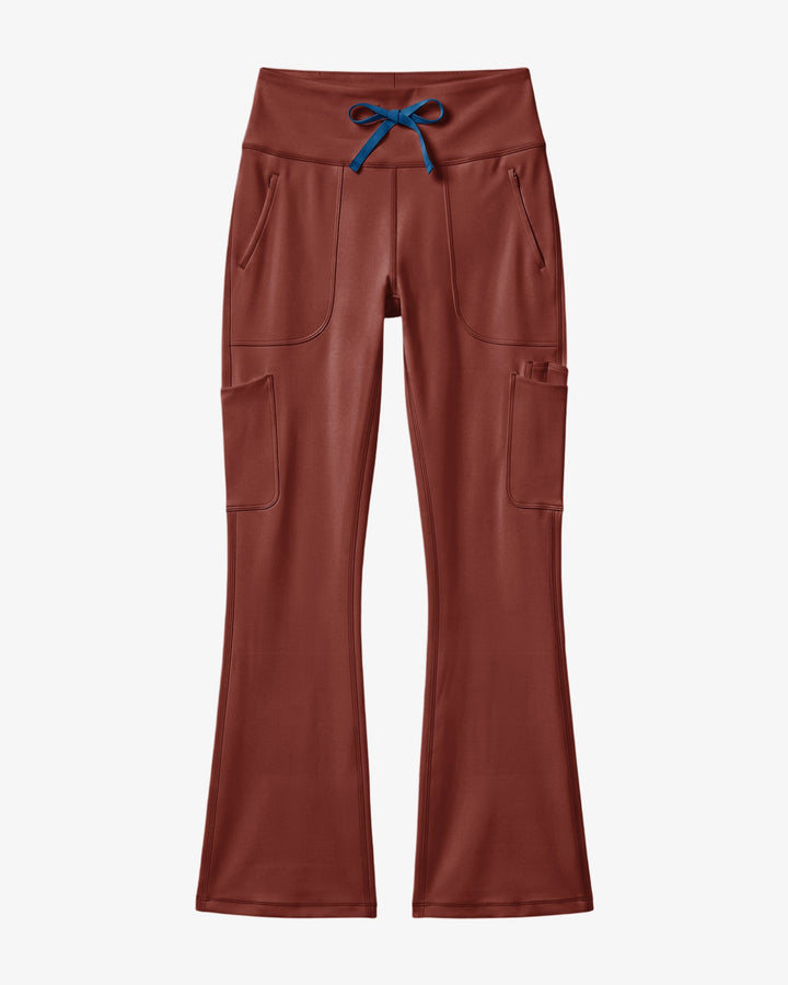 High-Rise Flare Scrub Legging Sienna