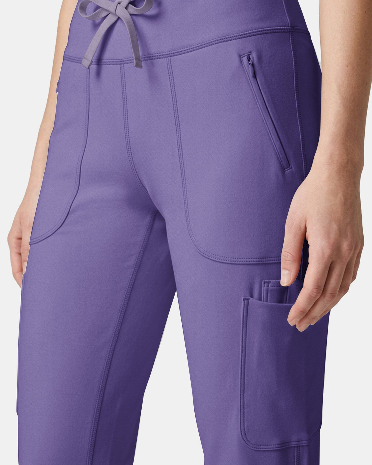 High-Rise Scrub Legging Amethyst - Scrubloop