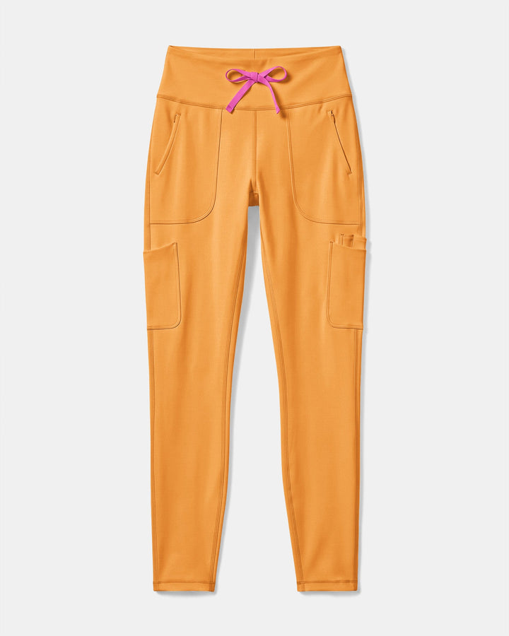 High-Rise Scrub Legging Creamsicle