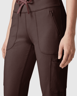 High-Rise Scrub Legging Expresso - Scrubloop