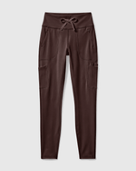 High-Rise Scrub Legging Expresso - Scrubloop