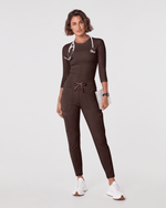 High-Rise Scrub Legging Expresso - Scrubloop