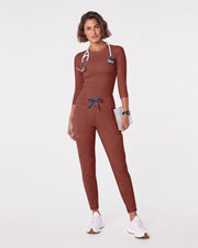 High-Rise Scrub Legging Sienna