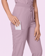 High Waisted Jogger Pant Blossom - Scrubloop