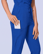 High Waisted Jogger Pant Galaxy Blue - Scrubloop