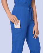 High Waisted Jogger Pant Royal Blue - Scrubloop