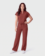 High Waisted Wide Leg Pant Sienna - Scrubloop