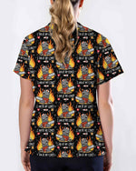I Am At My Limit Cat Scrub Top - Scrubloop