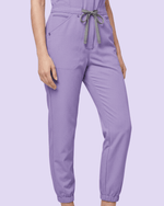 Jogger Jumpsuit Bougainvillea - Scrubloop