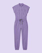 Jogger Jumpsuit Bougainvillea - Scrubloop
