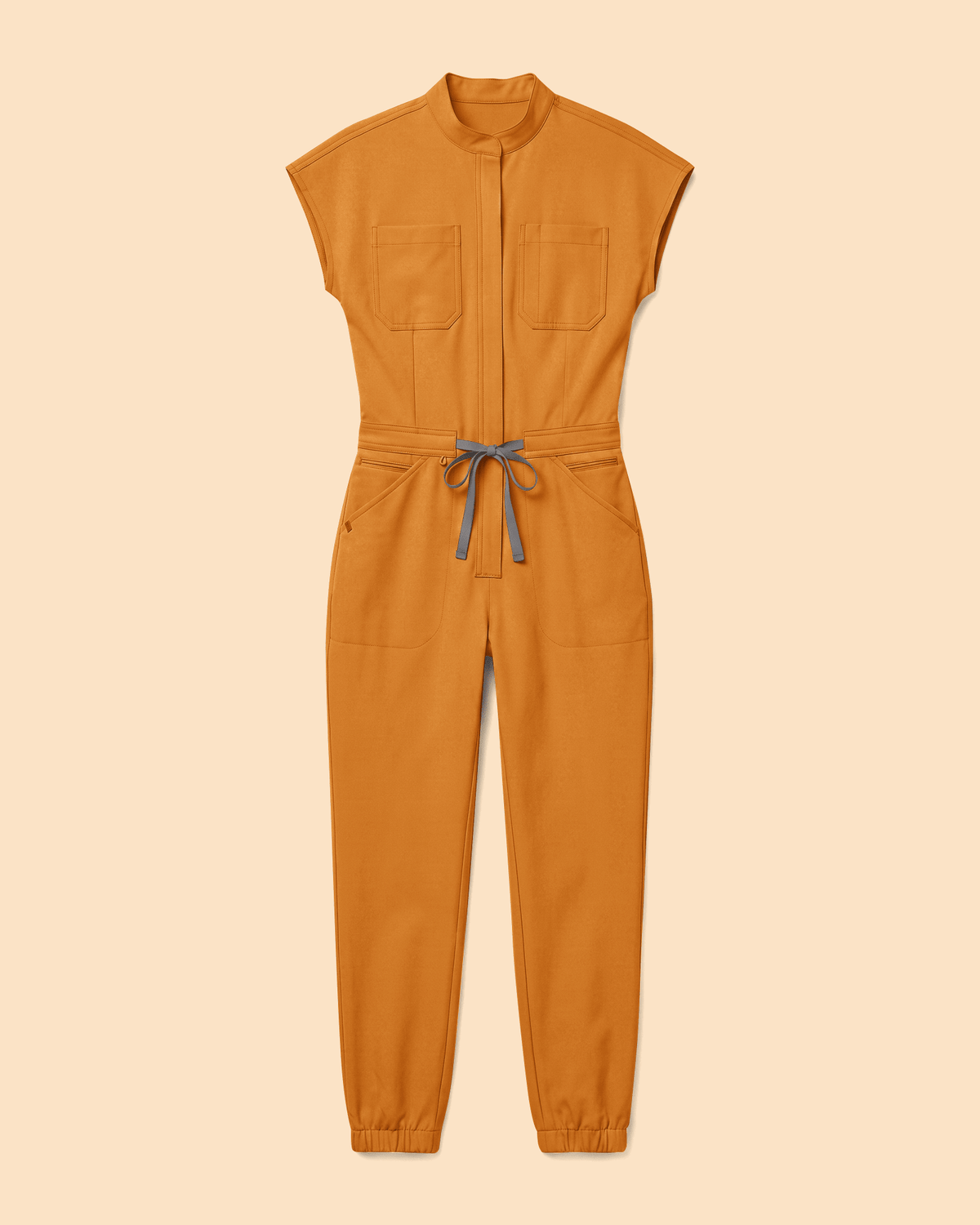 Jogger Jumpsuit Dark Cheddar - Scrubloop
