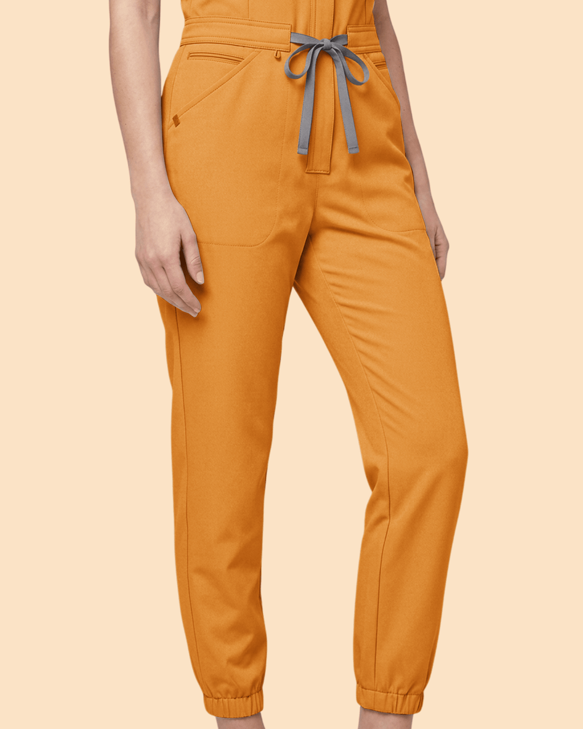 Jogger Jumpsuit Dark Cheddar - Scrubloop