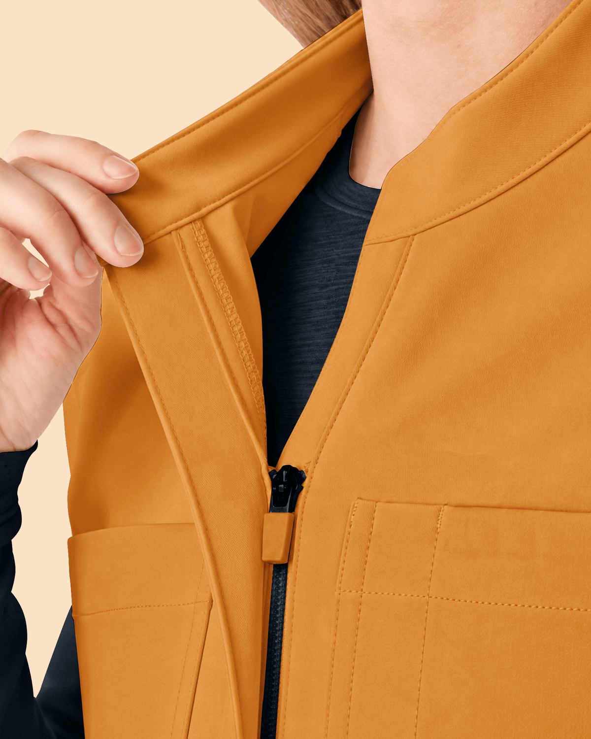 Jogger Jumpsuit Dark Cheddar - Scrubloop