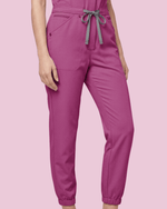 Jogger Jumpsuit Festival Fuchsia - Scrubloop