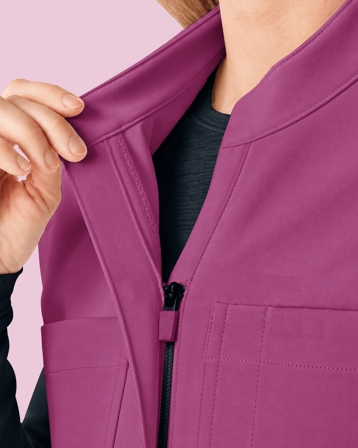 Jogger Jumpsuit Festival Fuchsia - Scrubloop