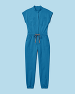 Jogger Jumpsuit Methyl Blue - Scrubloop