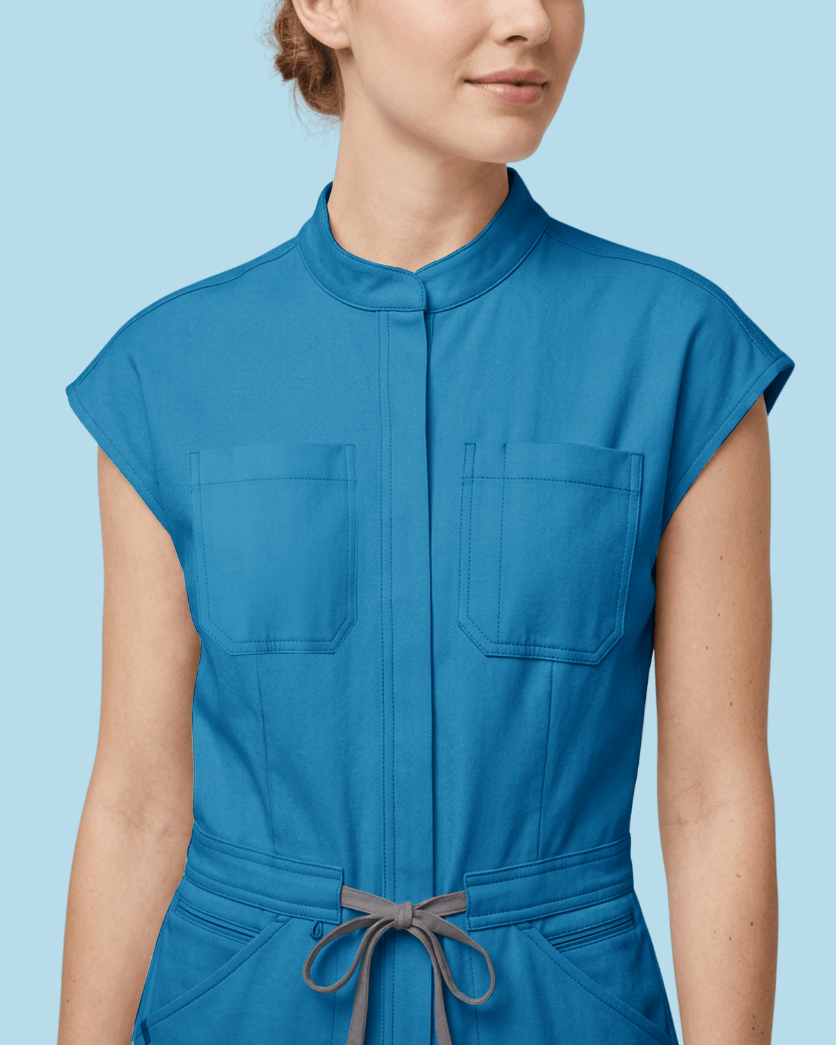 Jogger Jumpsuit Methyl Blue - Scrubloop