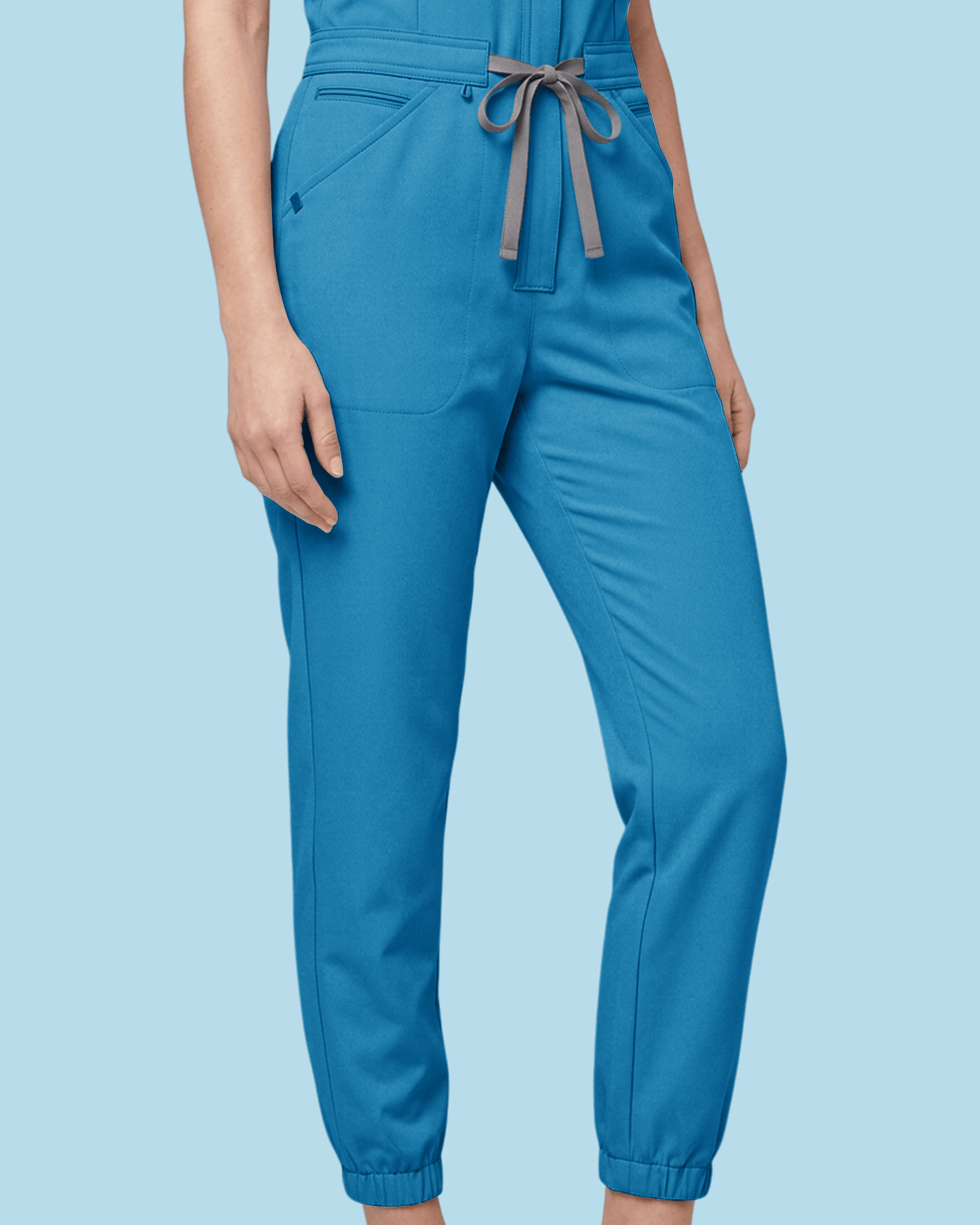Jogger Jumpsuit Methyl Blue - Scrubloop