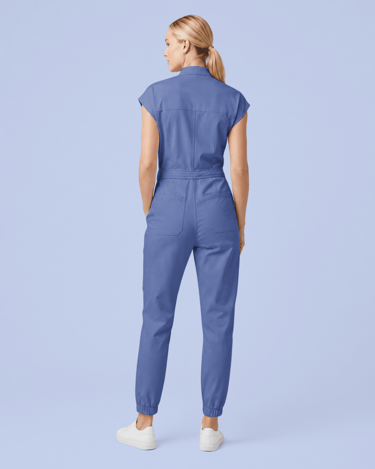 Jogger Jumpsuit Wedgewood - Scrubloop