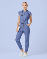Jogger Jumpsuit Wedgewood - Scrubloop