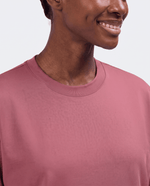Long-Sleeve Crew-Neck Top Berry Spice - Scrubloop