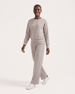 Long-Sleeve Crew-Neck Top Birch - Scrubloop