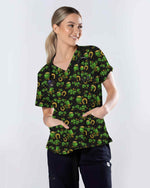 Lucky Clover St. Patrick’s Day Scrub Top - Scrubloop