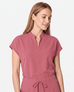 Mandarin Dolman Top Berry Spice - Scrubloop