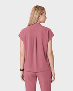 Mandarin Dolman Top Berry Spice - Scrubloop