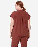 Mandarin Dolman Top Sienna - Scrubloop
