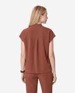 Mandarin Dolman Top Sienna - Scrubloop