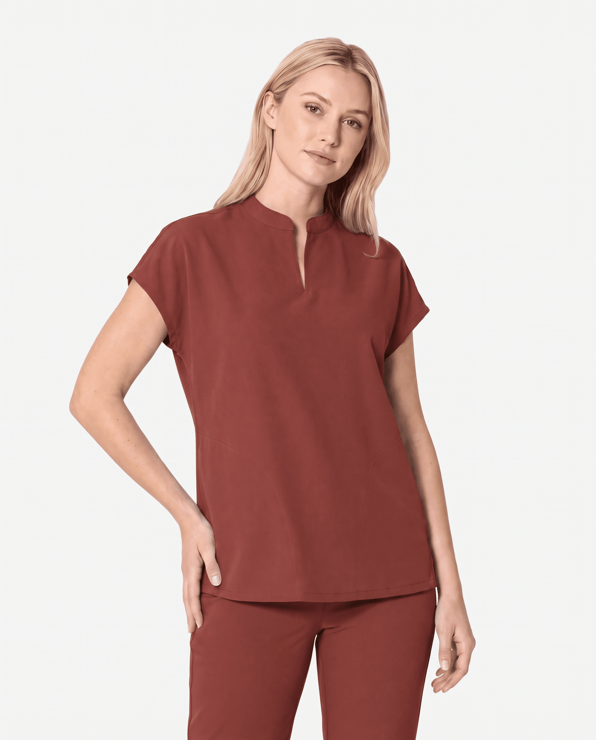 Mandarin Dolman Top Sienna - Scrubloop