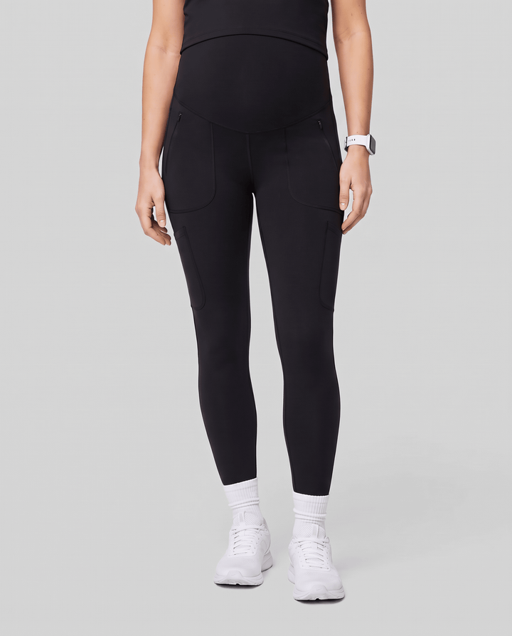 Maternity Scrub Legging Black