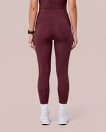 Maternity Scrub Legging Burgundy - Scrubloop