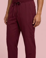 6-Pocket Jogger Pant Burgundy