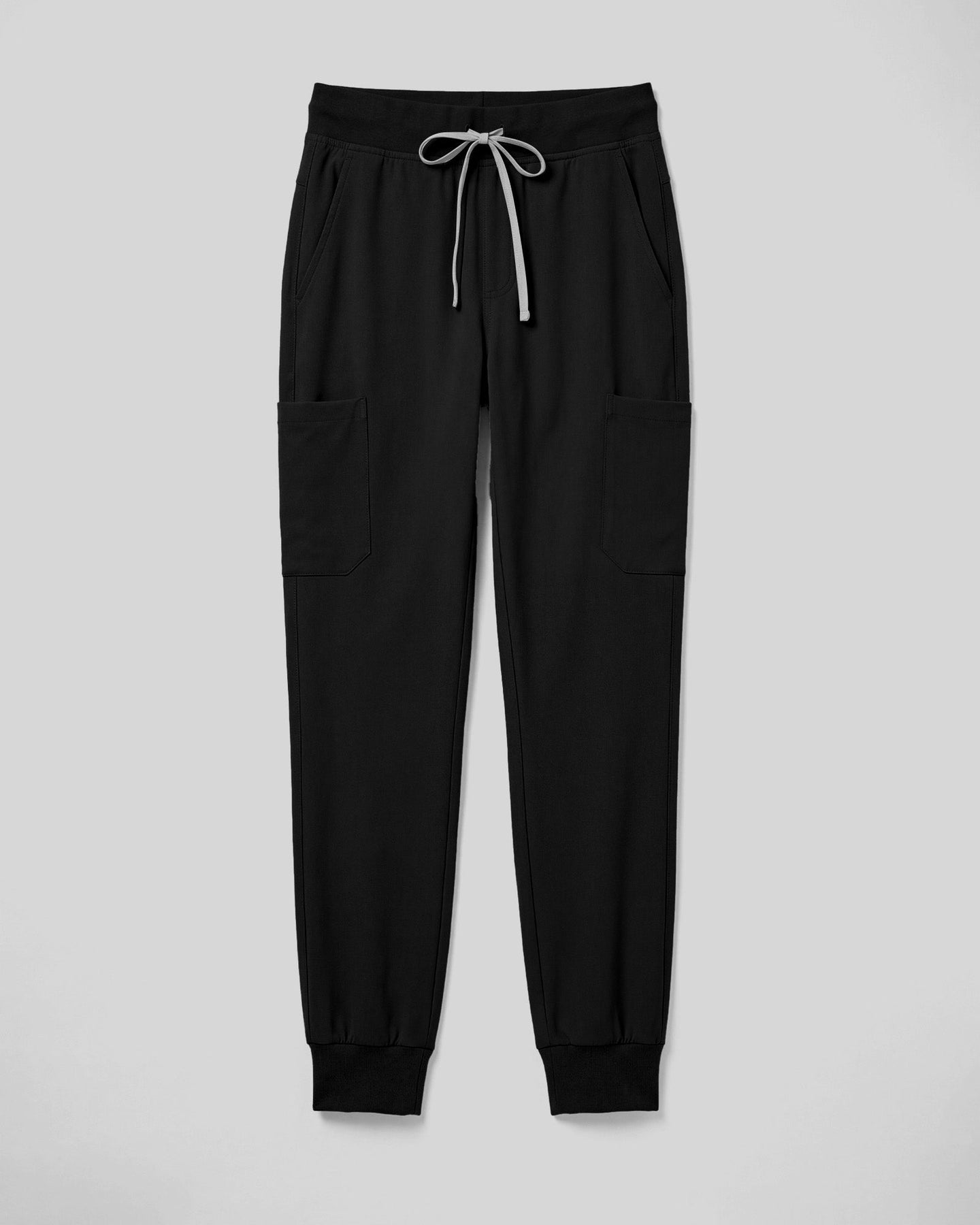 Men's 6-Pocket Jogger Scrub Pant Black - Scrubloop