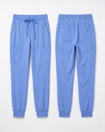 Men's 6-Pocket Jogger Scrub Pant Ceil Blue - Scrubloop