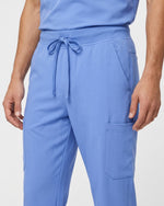Men's 6-Pocket Jogger Scrub Pant Ceil Blue - Scrubloop