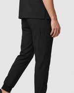Men's 6-Pocket Jogger Scrub Pant Charcoal - Scrubloop