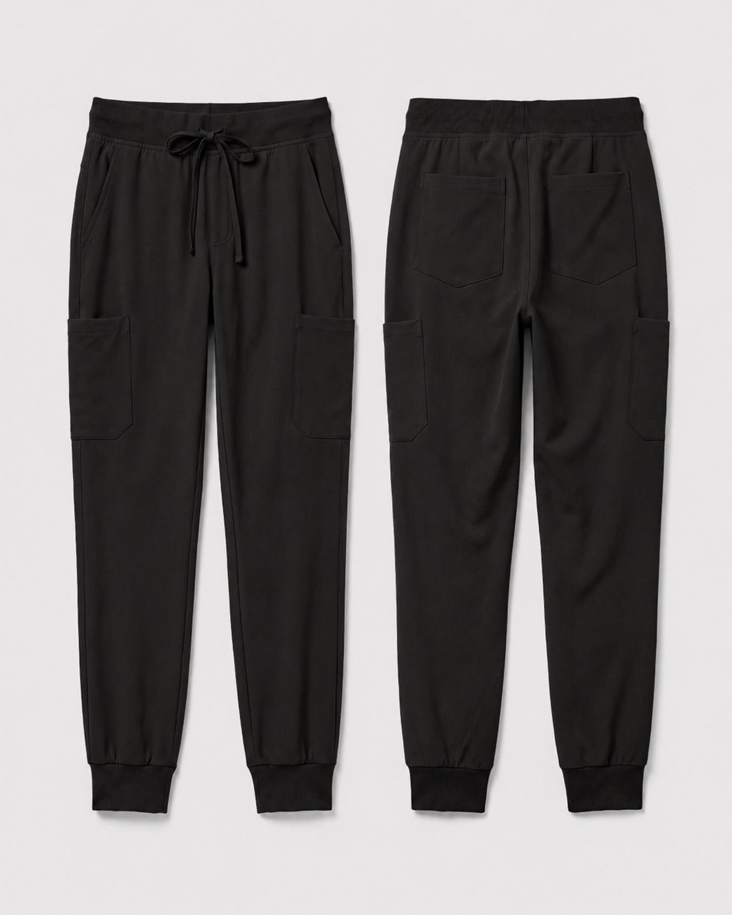 Men's 6-Pocket Jogger Scrub Pant Charcoal - Scrubloop