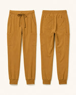 Men's 6-Pocket Jogger Scrub Pant Cider - Scrubloop