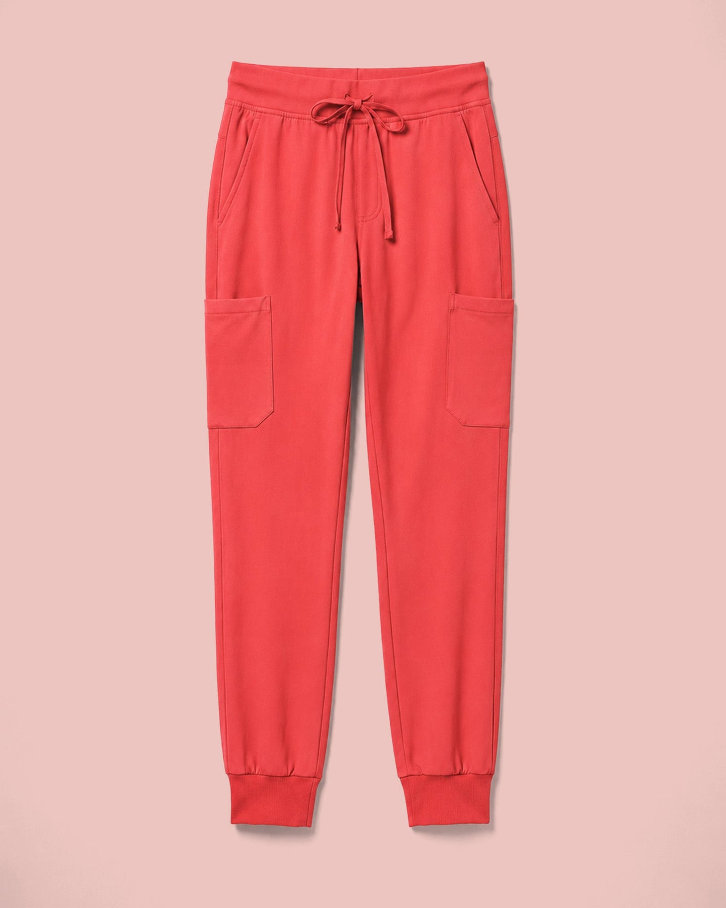 Men's 6-Pocket Jogger Scrub Pant Coral - Scrubloop