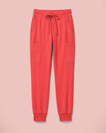 Men's 6-Pocket Jogger Scrub Pant Coral - Scrubloop