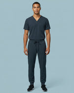 Men's 6-Pocket Jogger Scrub Pant Dark Harbor - Scrubloop