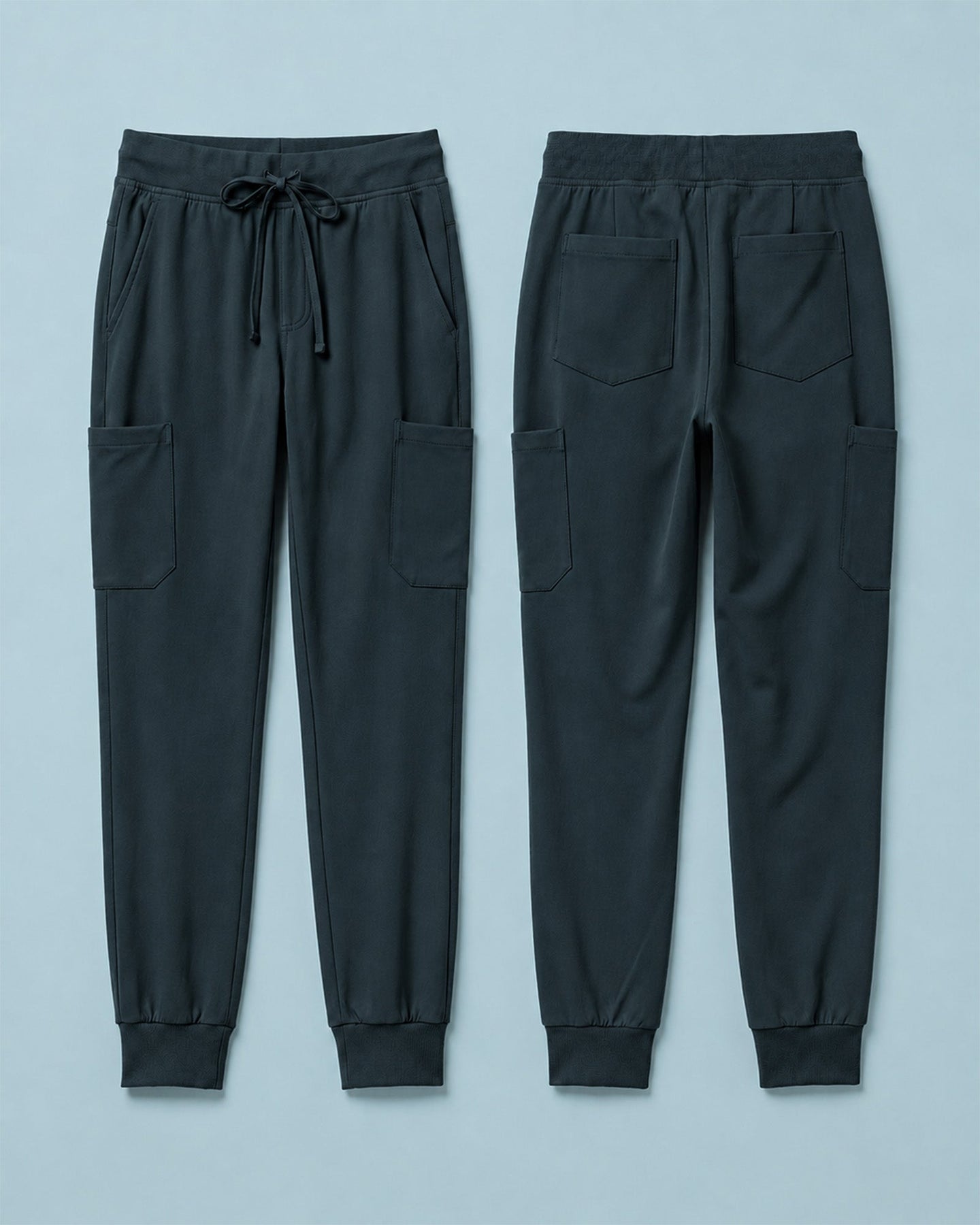 Men's 6-Pocket Jogger Scrub Pant Dark Harbor - Scrubloop