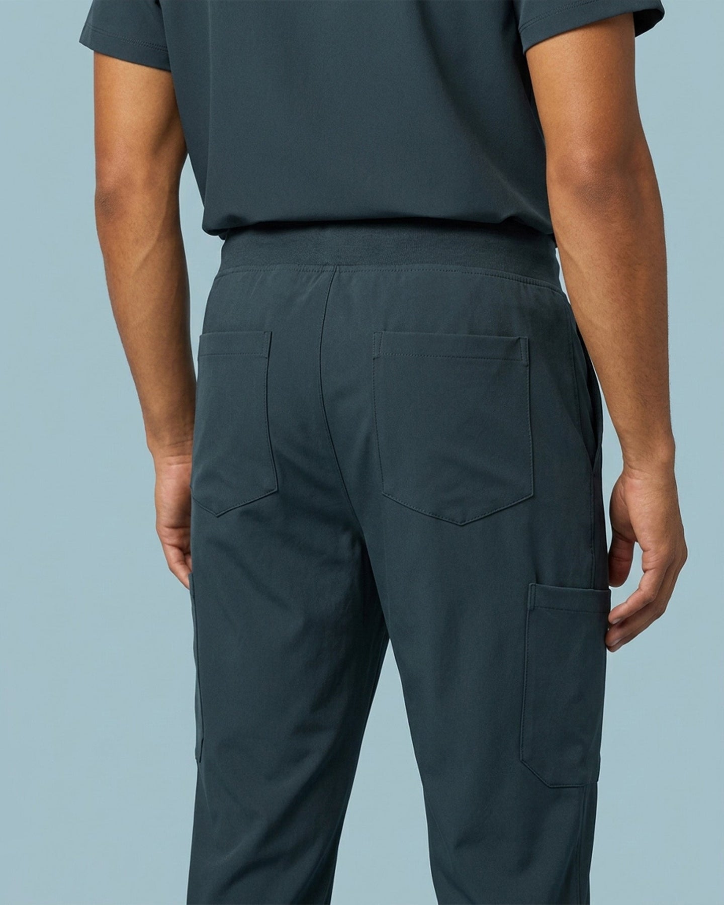 Men's 6-Pocket Jogger Scrub Pant Dark Harbor - Scrubloop