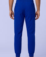Men's 6-Pocket Jogger Scrub Pant Galaxy Blue - Scrubloop
