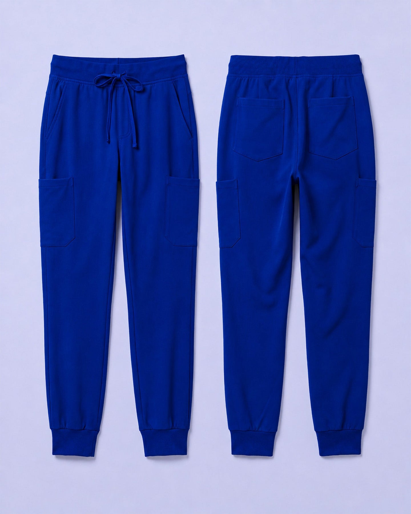 Men's 6-Pocket Jogger Scrub Pant Galaxy Blue - Scrubloop
