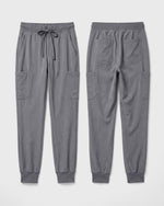 Men's 6-Pocket Jogger Scrub Pant Heather Gray - Scrubloop
