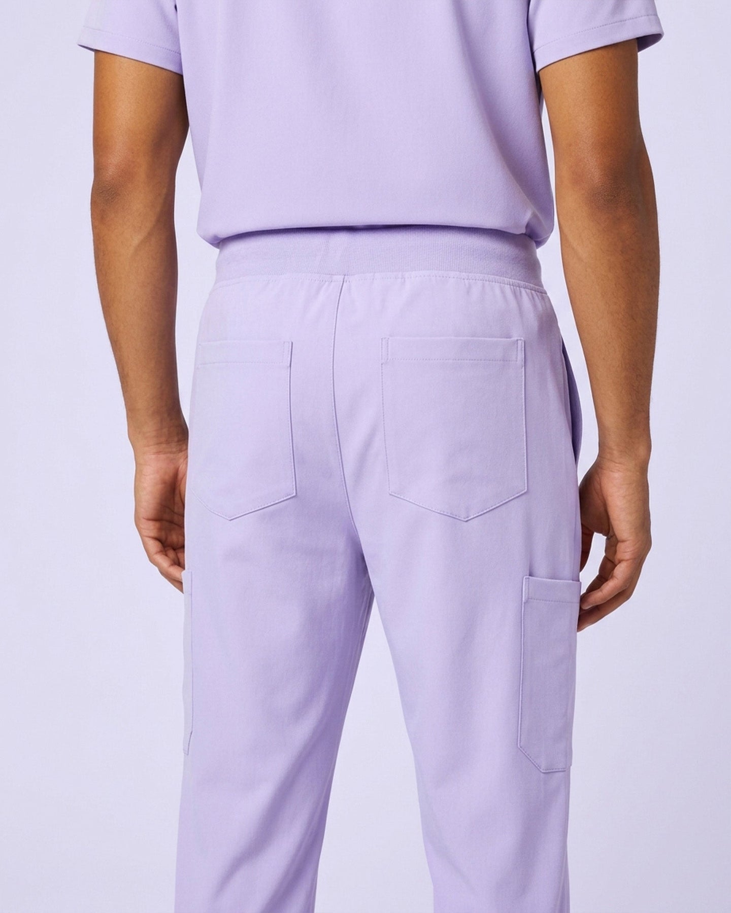 Men's 6-Pocket Jogger Scrub Pant Lavender - Scrubloop